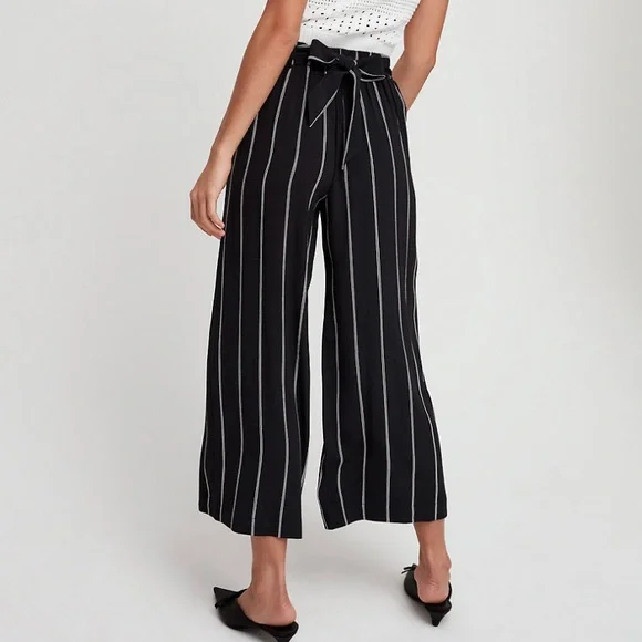 Aritzia Wilfred tie waist pants blogger style - Picture 1 of 5
